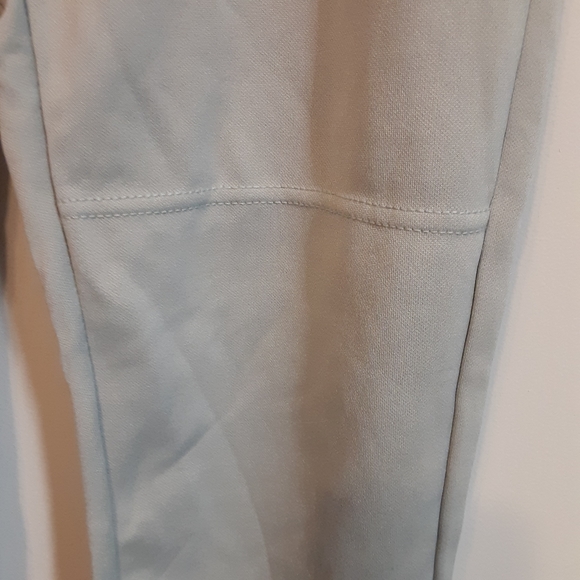 A STAR BASEBALL/SOFTBALL PANTS GREY BELT LOOP ELASTIC STRETCH ADULT LARGE  NWT. - Picture 5 of 12